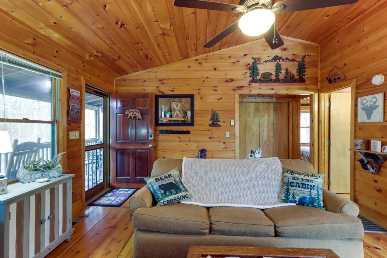 Blue Ridge Cozy Cabin In The Woods With Hot Tub! Экстерьер фото