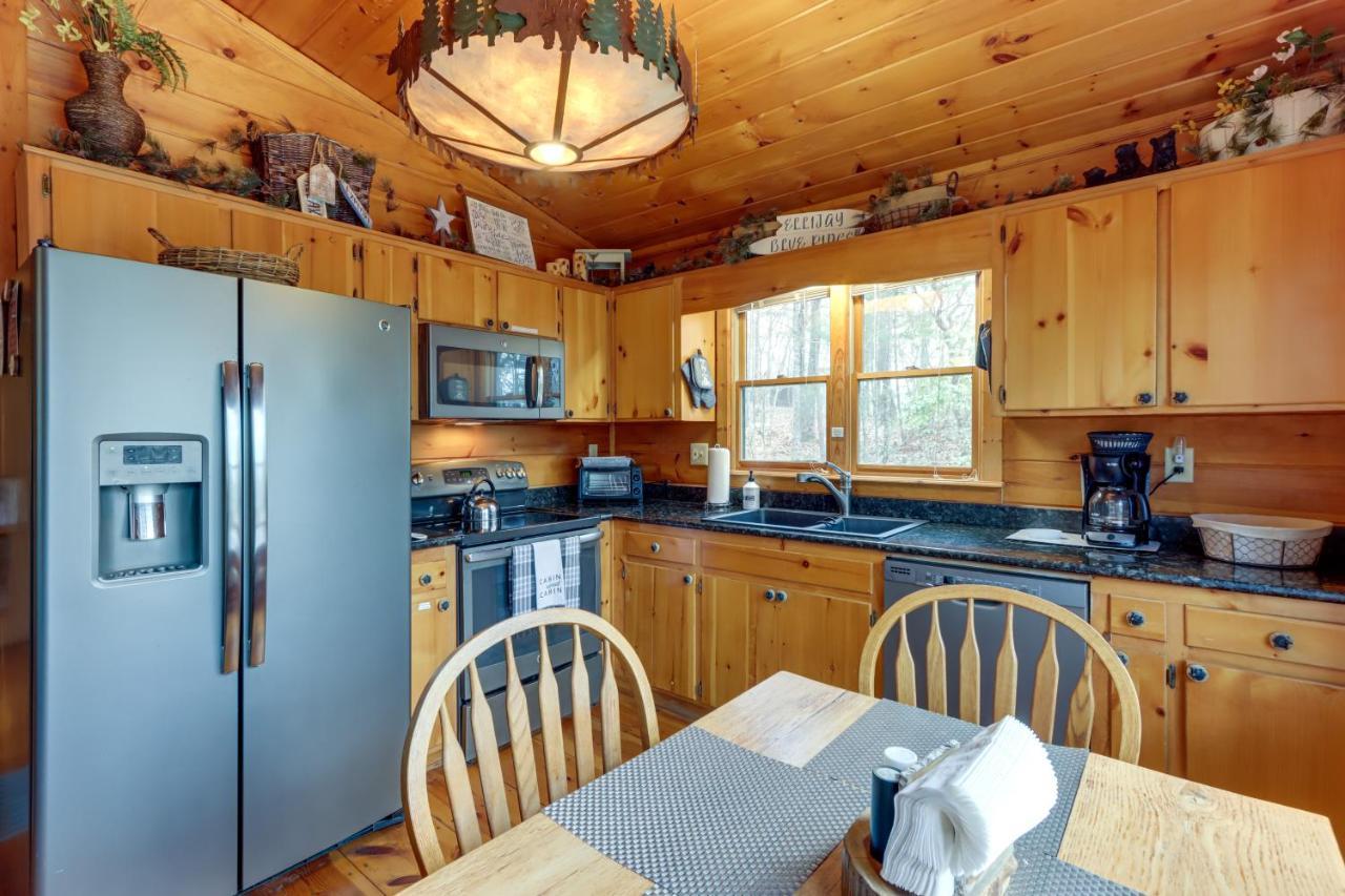 Blue Ridge Cozy Cabin In The Woods With Hot Tub! Экстерьер фото