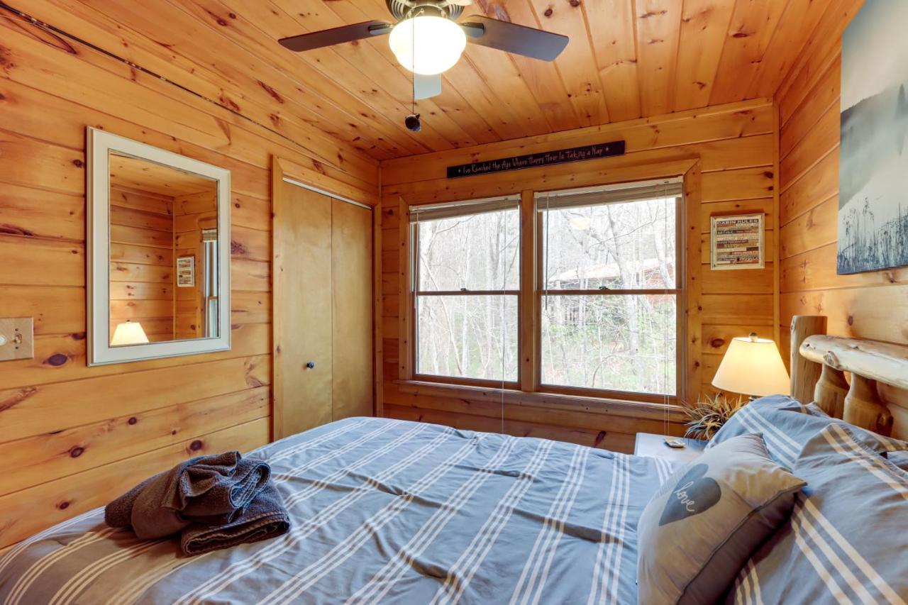 Blue Ridge Cozy Cabin In The Woods With Hot Tub! Экстерьер фото