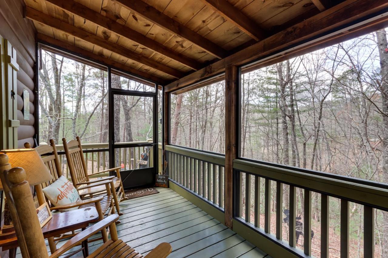 Blue Ridge Cozy Cabin In The Woods With Hot Tub! Экстерьер фото